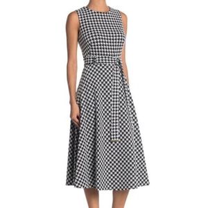 Calvin Klein Houndstooth Dress Size 6